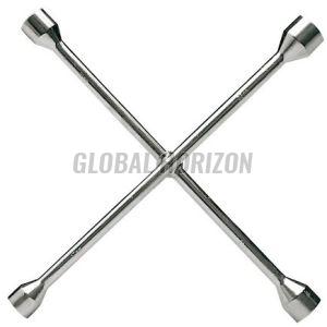 Cross Wheel Carbon Steel Spanner