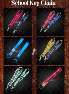 Fancy Fabric Keychain