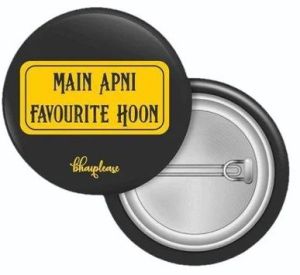 Fancy Round Badge