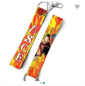 Fancy Fabric Keychain