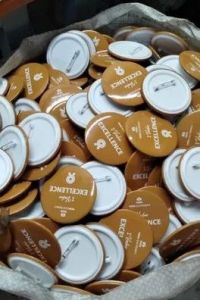 Printed Round Badge