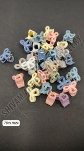 Mini Butterfly Shape Hair Claw Clip Set