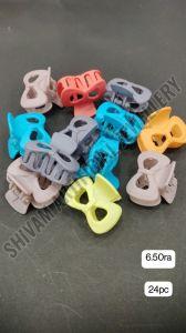 Mini Matte Hair Claw Clip Set