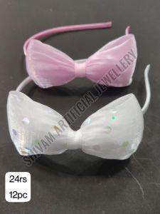 Organza Bow Style Hair Band Set