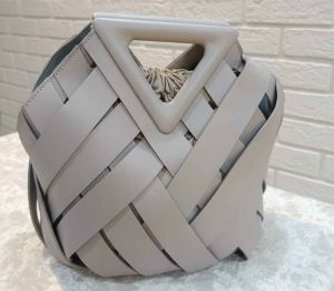 Stylish PU Leather Bucket Sling Bag