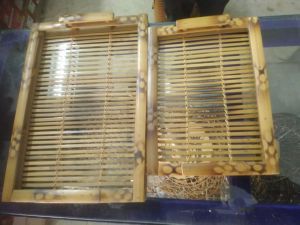 Handcrafted Natural Bamboo Serving Tray