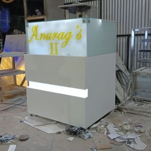 Stainless Steel Chat Counter Cart