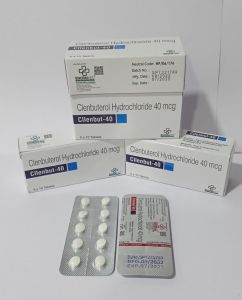 Clenbuterol 40 Mcg 100 Tablets