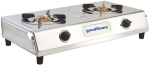 2B Chef Goodflame 2 Brass Burner Gas Stove