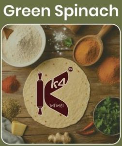 Healthy Green Spinach Khakhra