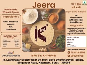 Jeera Cumin Masala Khakhra