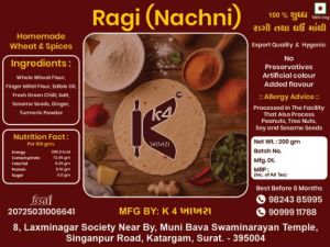 Nutritious Ragi Nachni Khakhra