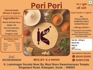 Fiery Peri Peri Masala Khakhra