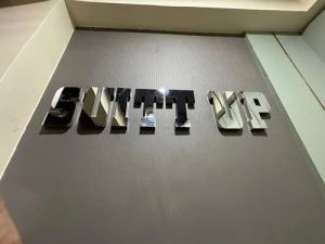 Stainless Steel Laser Cutting Letters