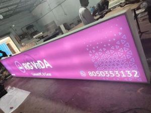 Backlit LED Sign Board
