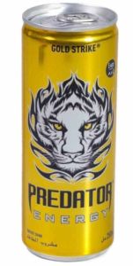 300ml Predator Energy Drink Can