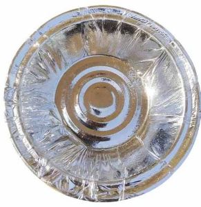 6 Inch Silver Paper Dona