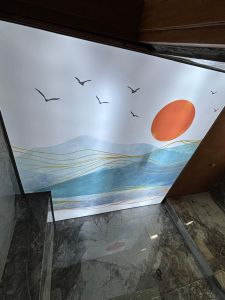 PVC 3D Beach Stretch Ceilings