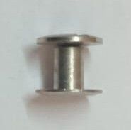 6mm threaded brass nickel rivet