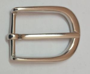 Belt Buckle Brass 30 Mm in Nickle