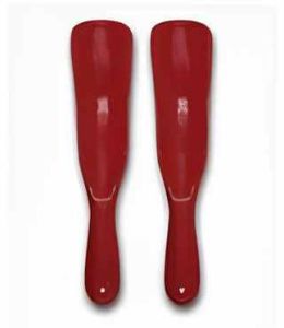 Red Plastic Shoe Horn