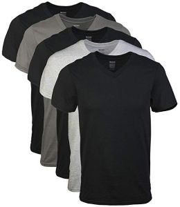 Mens Cotton V Neck T-Shirts