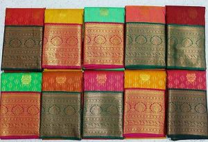 Designer Kanchipuram Silk Saree
