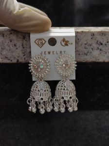 Ladies Party Wear Jhumka Earrings