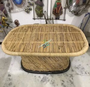 Square Bamboo Table