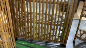 Bamboo Space Organizer Multi Use Rack