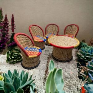 Hotel & Restaurant Bamboo Furniture Set