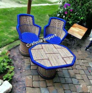 Ullucut Shaped Bamboo Furniture Set
