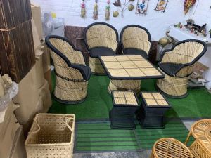 Modular Bamboo Furniture Set