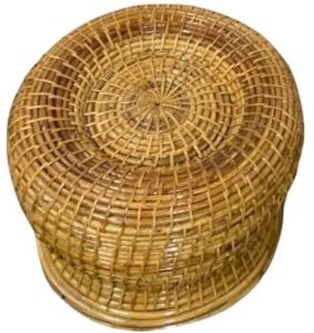 Cane Rattan Stool