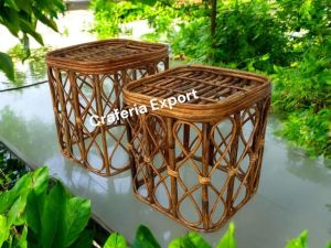 Cane Comboo Stool