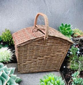 Cane Rattan Picnic Basket