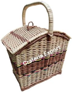 Cane Wicker Basket