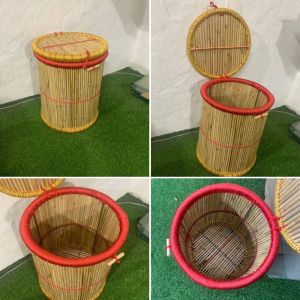Bamboo Round Basket
