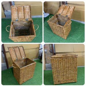 Cane Laundry Cum Picnic Basket