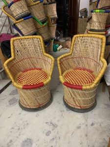 Handmade Bamboo Chair Set