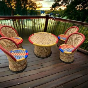 Hotel & Restaurant Bamboo Furniture Set
