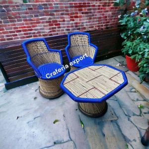 Ullucut Shaped Bamboo Furniture Set
