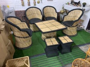 Modular Bamboo Furniture Set
