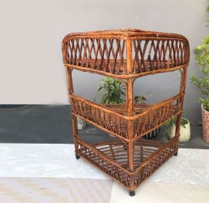 Cane Triangle Shoe Rack