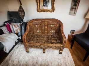 Cane 4 Seater Sofa Set