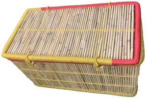 Bamboo Rectangular Basket