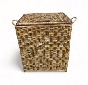 Cane Laundry Cum Picnic Basket