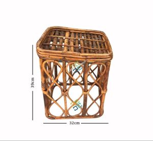 Cane Living Room Stool