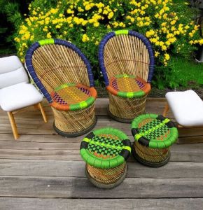 Garden Bamboo Furniture Set
