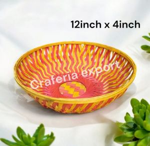 Bamboo Kitchen Basket